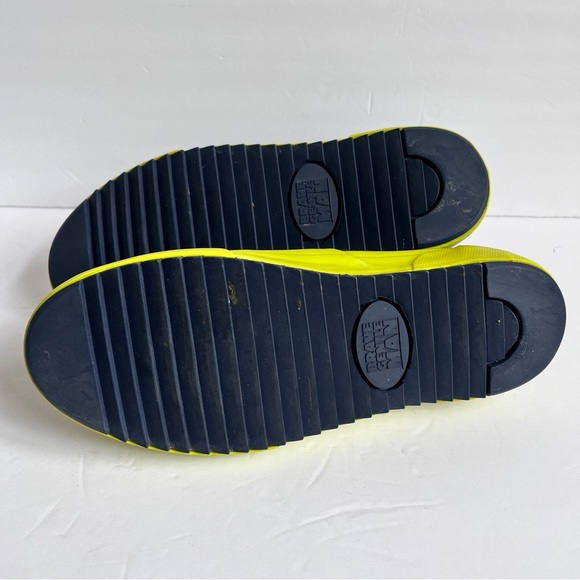 Brave Gentleman Revenant Sneaker (recycled) - Navy / Neon Yellow Sz 41 - Picture 10 of 14